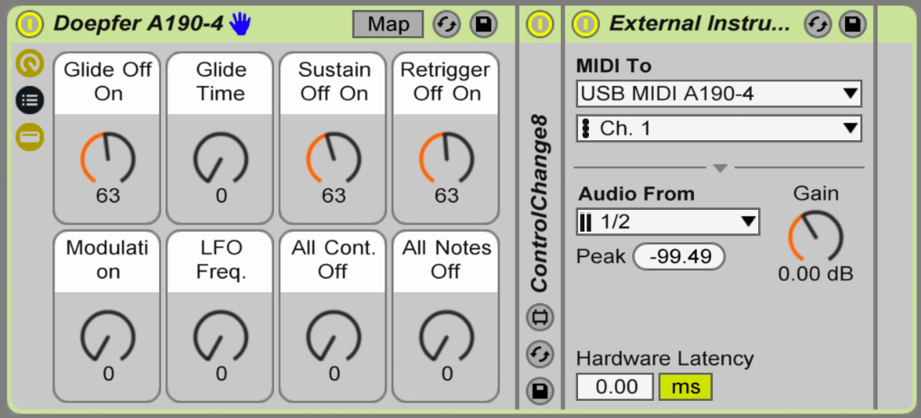 Ableton Live Instrument Döpfer A190-4